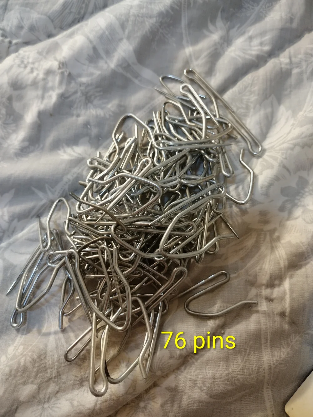 Variety Of Vintage Curtain Hook Pins Pinch Pleat